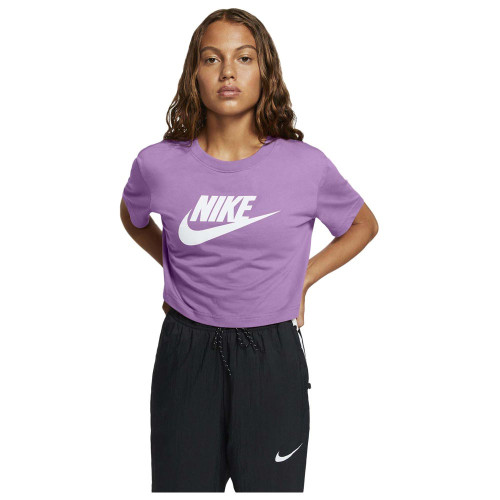Nike Γυναικεία κοντομάνικη μπλούζα Sportswear Essential crop